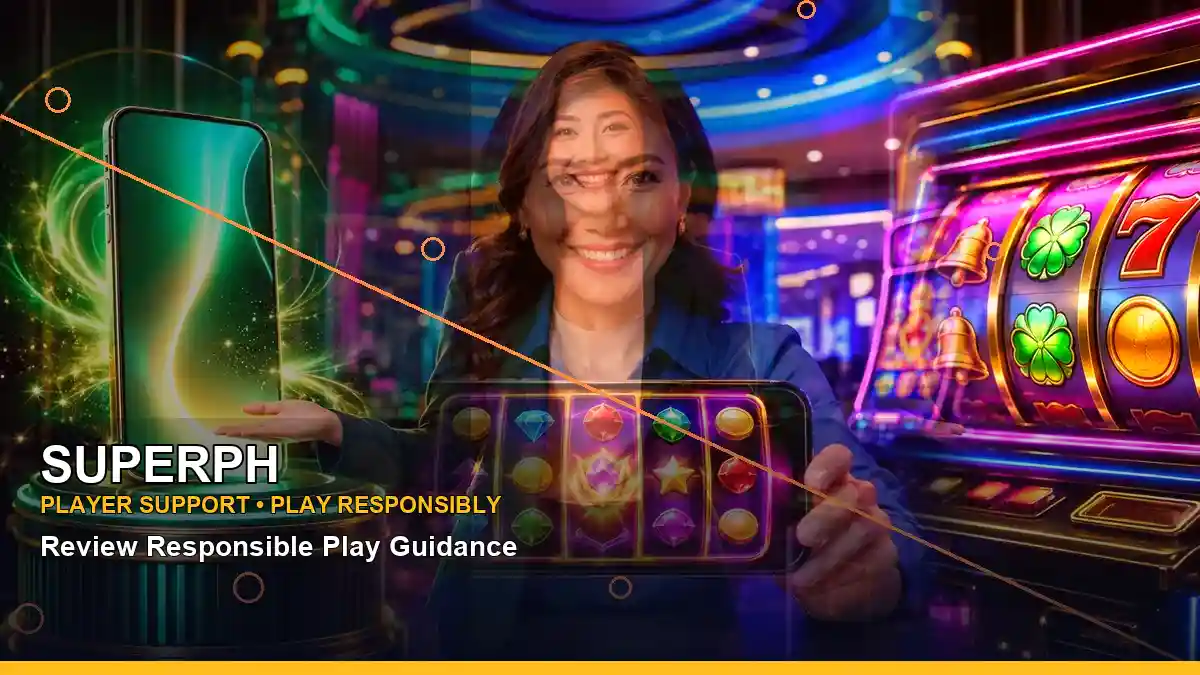 SUPERPH casino cashback rewards displayed in a close-up layout for Philippine players