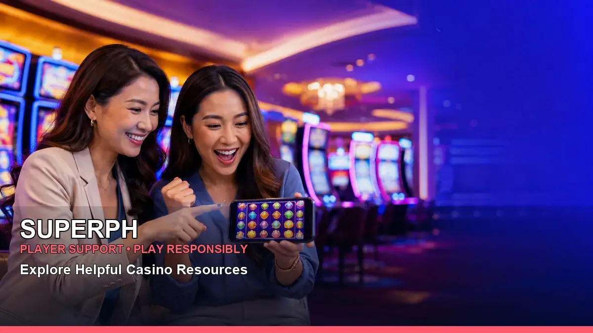 Enjoy a mobile-friendly SUPERPH casino interface built for convenient play on supported devices.